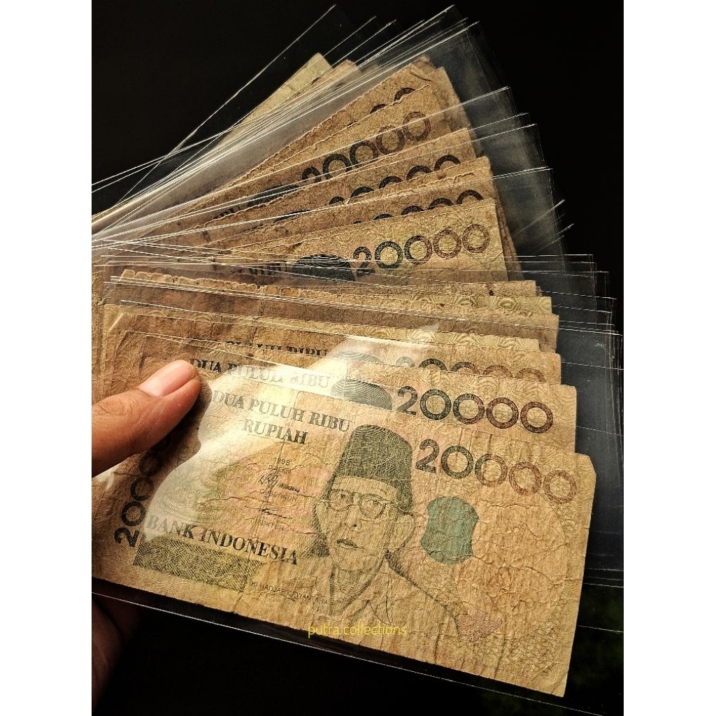 20 ribu rupiah ki hajar dewantara tahun 1998 bekas edar