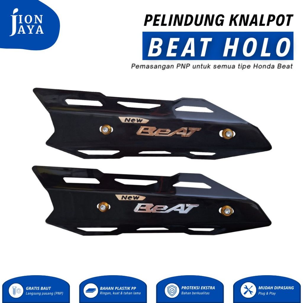 COVER TUTUP KNALPOT NEW BEAT HOLO GRATIS BAUT | TAMENG KNALPOT BEAT UNIVERSAL | TAMENG KNALPOT BEAT 
