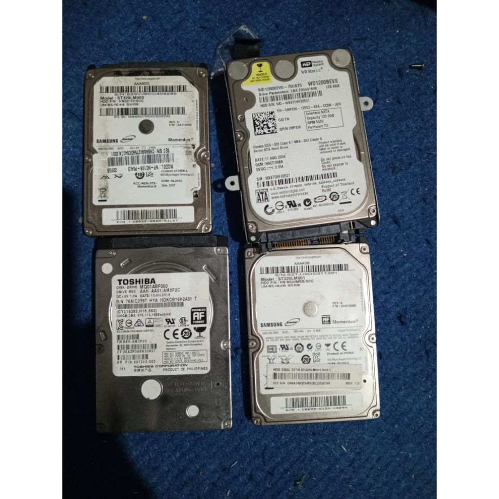 hardisk laptop rusak