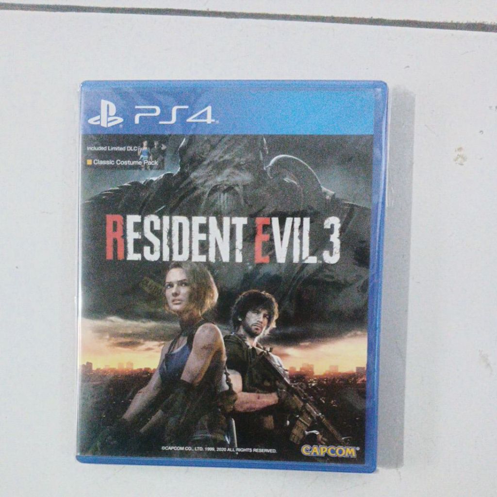 bd resident evil 3 remake ps4 bekas pemakaian pribadi