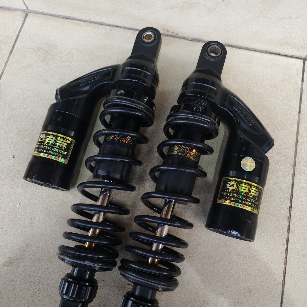 Shock DBS 728 VON Tabung Second Bekas Seken Bekas Yamaha NMAX 155 Old 345MM 345 MM Black Hitam Shock