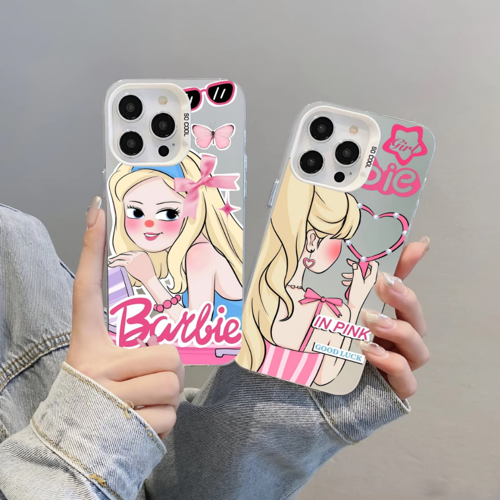 Case Barbie Premium Edition kompatible for Vivo Y27 4G Vivo Y28 4G Vivo Y29 4G Vivo Y35 Vivo Y81 Viv