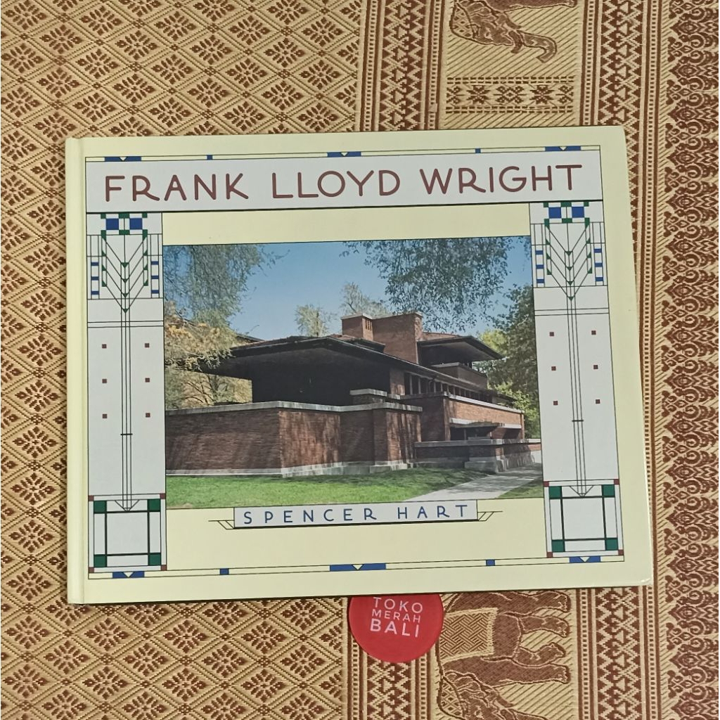 Buku Frank Lloyd Wright architecture signed Mulya Amri