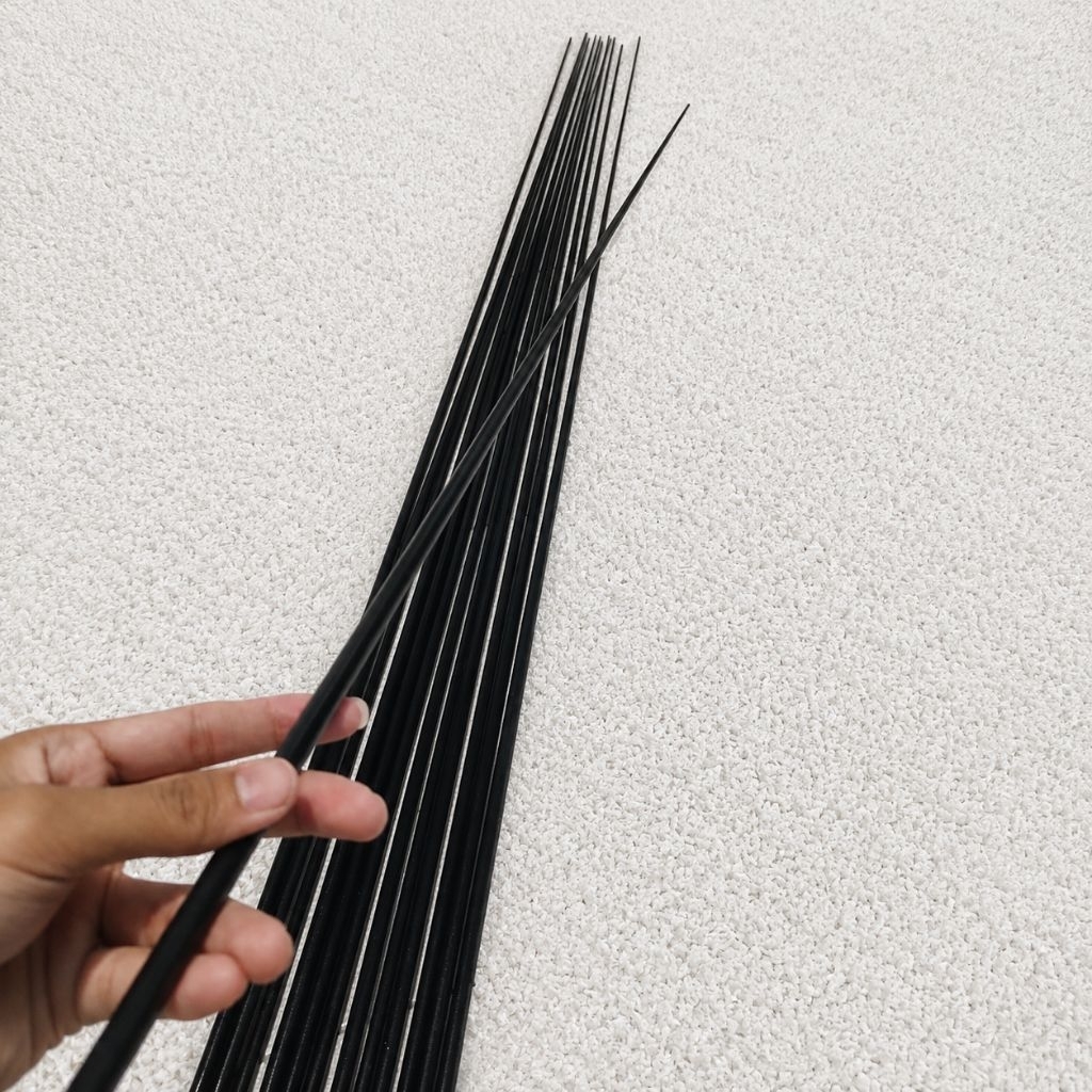 BLANK FIBER SOLID KAKU HITAM KUAT