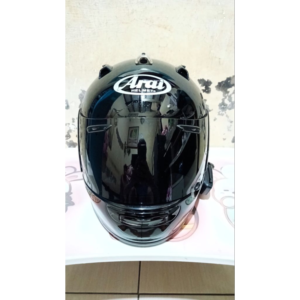 ARAI QUANTUM J GLASS BLACKsize L