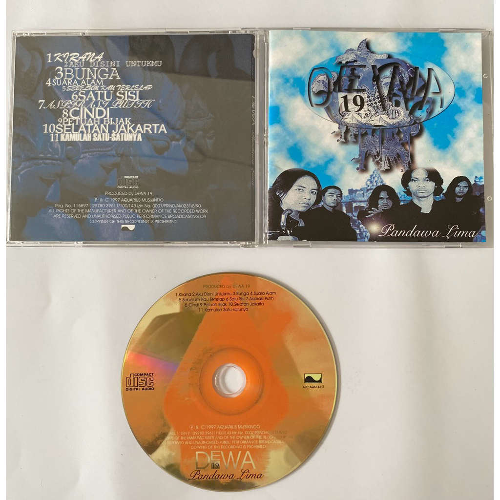CD Dewa 19 ‎– Pandawa Lima