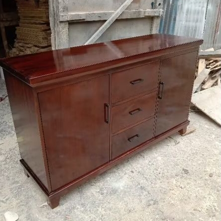 buffet kayu jati belanda/buffet serba guna murah