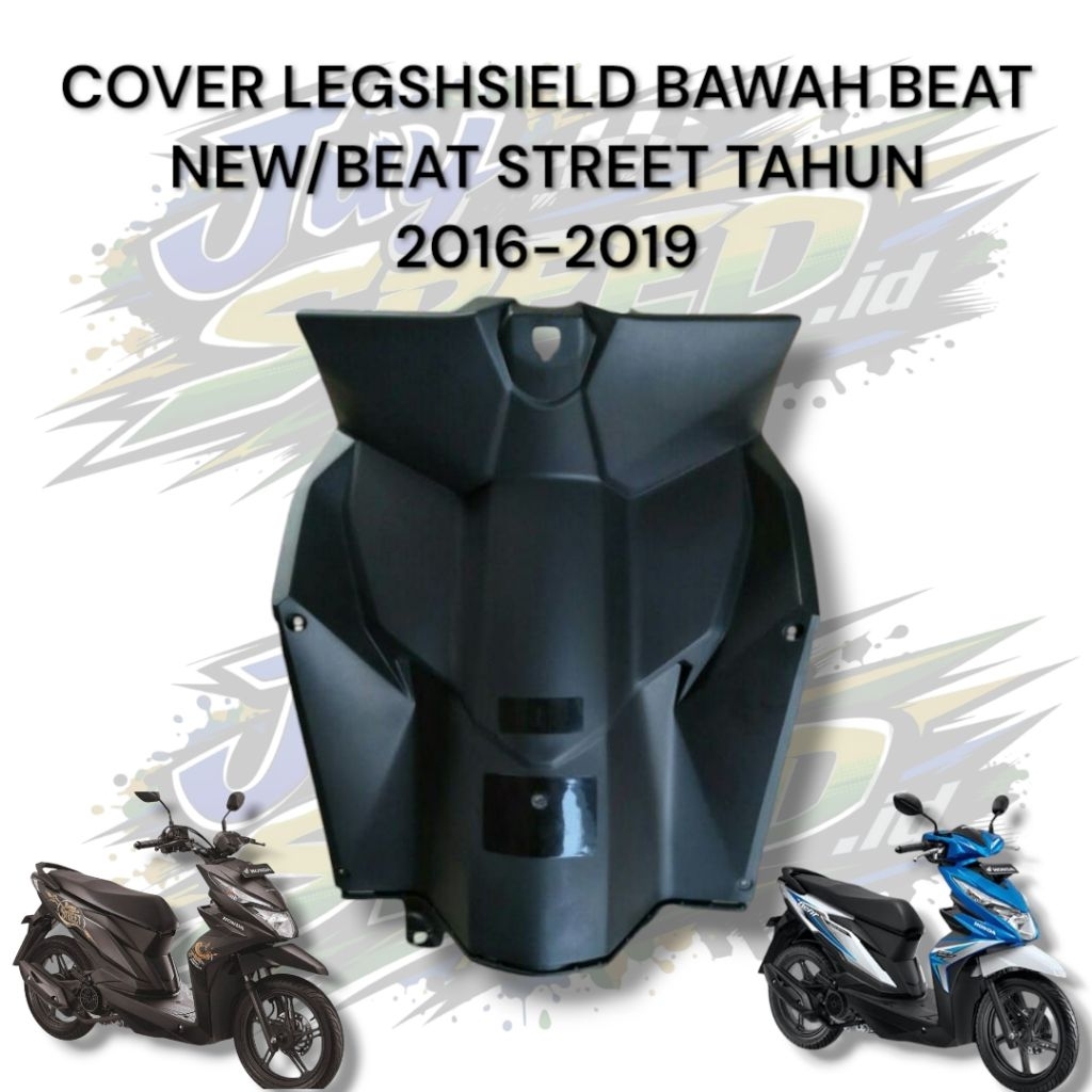 Legshield Bawah Honda Beat New Beat Street 2016 2017 2018 2019 Cover Kunci Bawah Tebeng Depan Body B