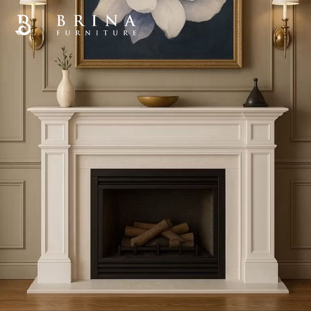 Meja Perapian,Fireplace,Meja Perapian Aesthetic,Meja Hias