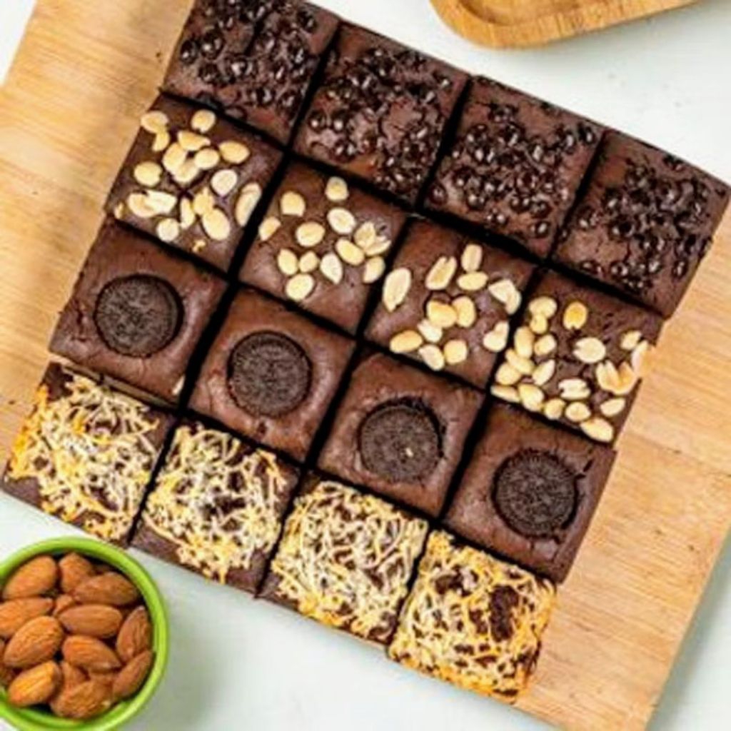 Loyang brownies Loyang sekat brownies 22 x 22