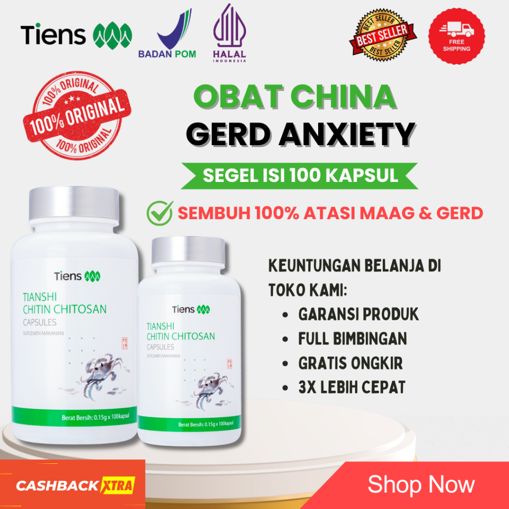 Obat tianjin china asam lambung - Obat herbal china untuk asam lambung original halal BPOM - TCM