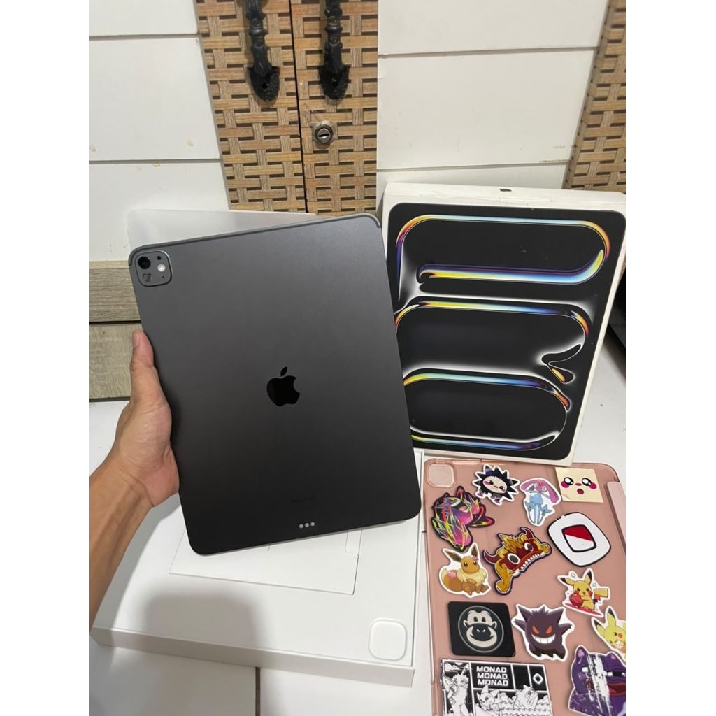 Apple iPad pro M4 13 inch 256GB Wifi Only Second iBox Mulus Like New Murah Resmi
