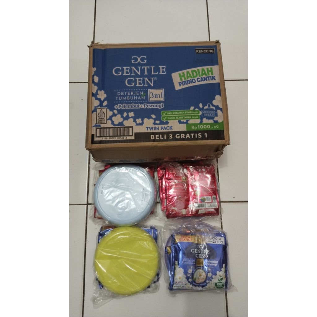 GENTLE GEN GRATIS PIRING CANTIK