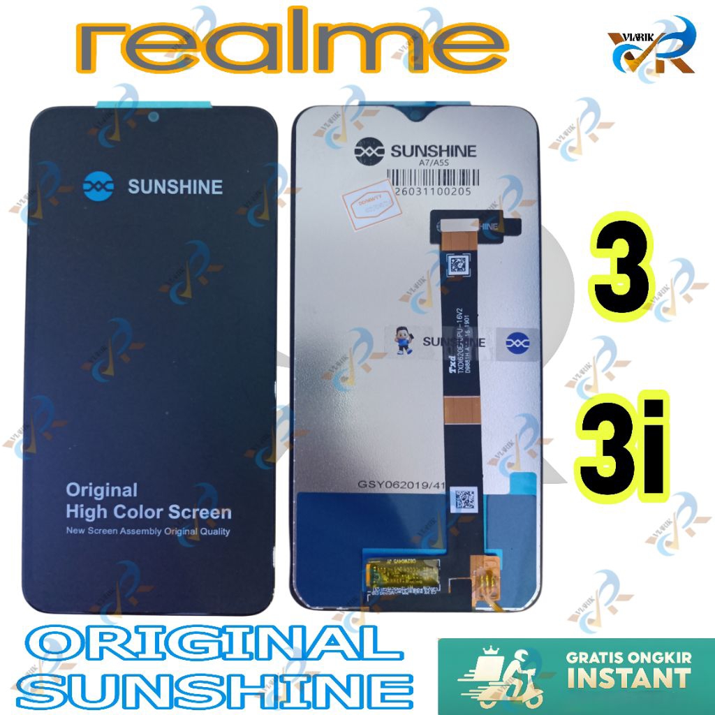 LCD REALME 3 / REALME 3i ORIGINAL SUNSHINE