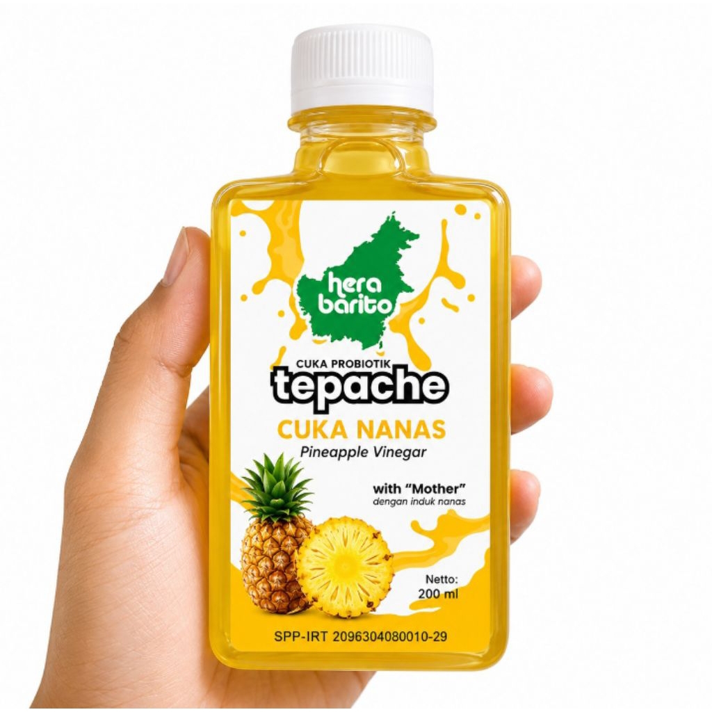 Minuman Probiotik Tepache Cuka Nanas 200 ml