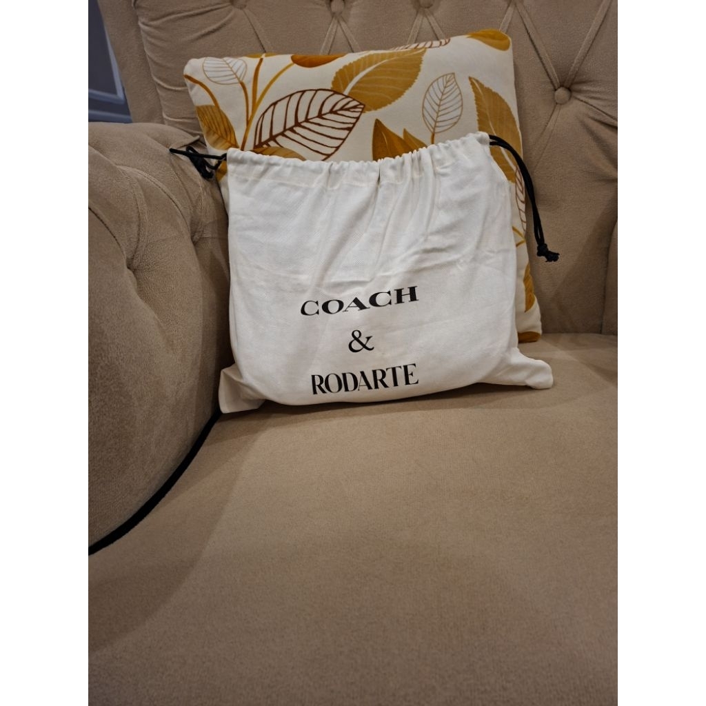 COACH x RODARTE GLOVETANNED LEATHER COURIER BAG LIMITED EDITION