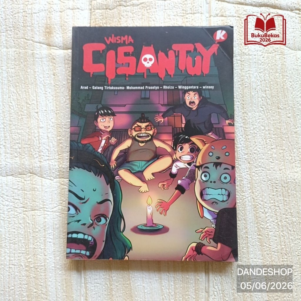 Wisma Cisantuy oleh Galang Tirtakusuma dkk - Kumpulan Komik Koloni Misteri