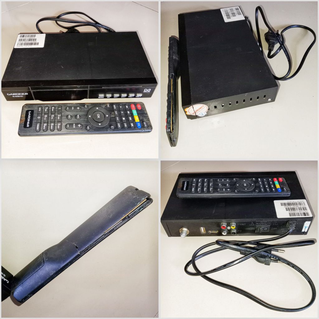 Receiver bekas pakai Parabola RX Kvision GOL Gardiner Ottimo SW OLD support MNC dan Emtek group dan 