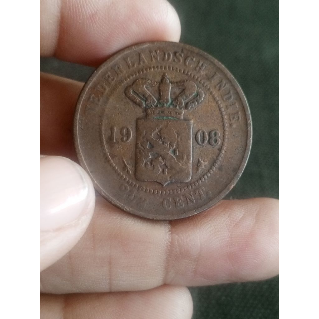 Koin 1908 NEDERLANDSCH INDIE