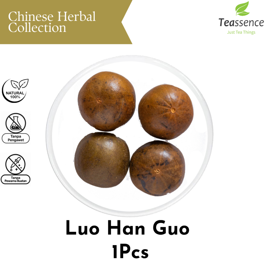 1Pcs Biji Lo Han Kuo BESAR / Biji Lo han Kuo/ Buah Lo Han Kuo/ Liang Teh / Meredakan Panas Dalam