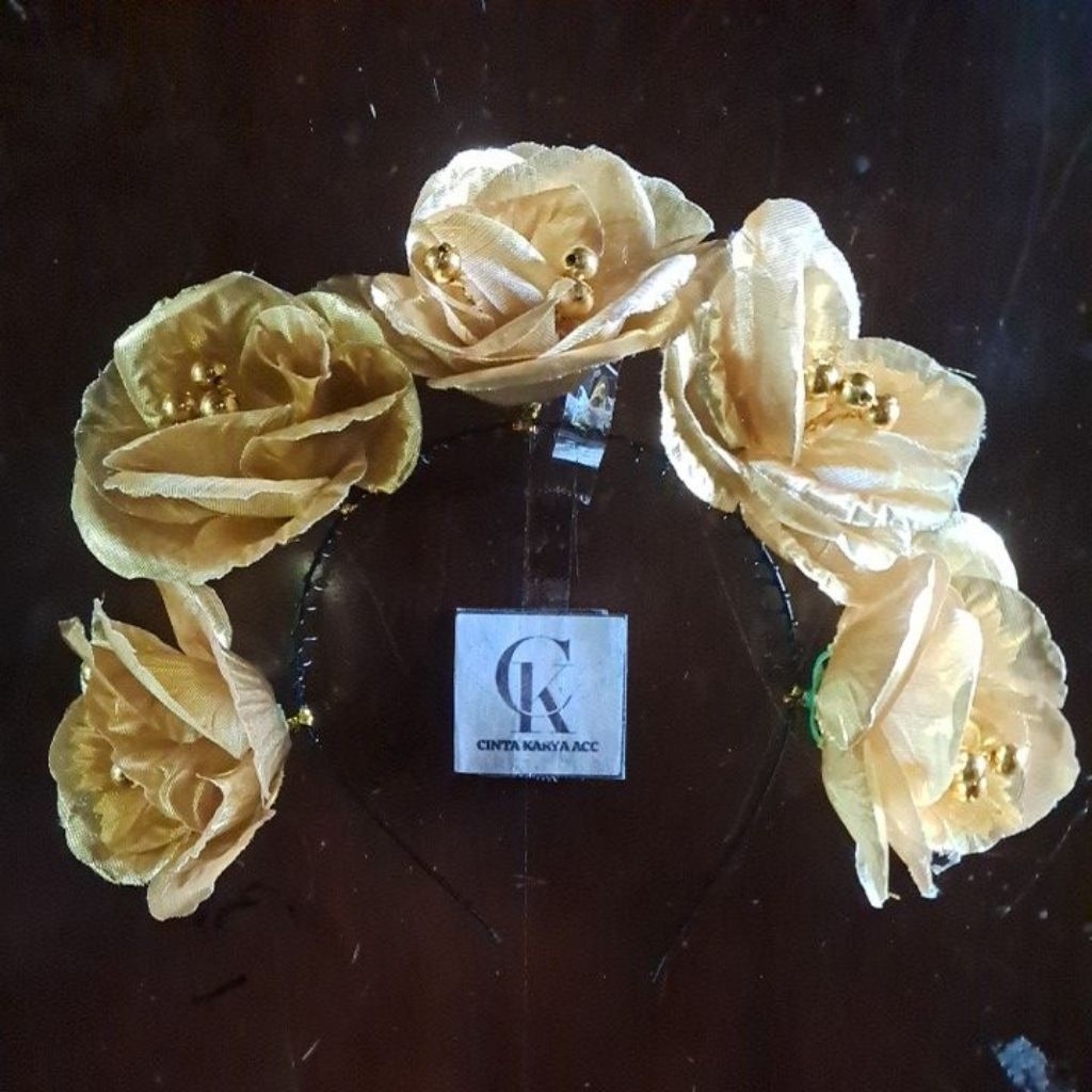Bando bunga tari kreasi.