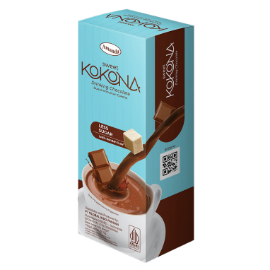 Sweet Kokona Drink Chocolate Less Sugar 132 g
