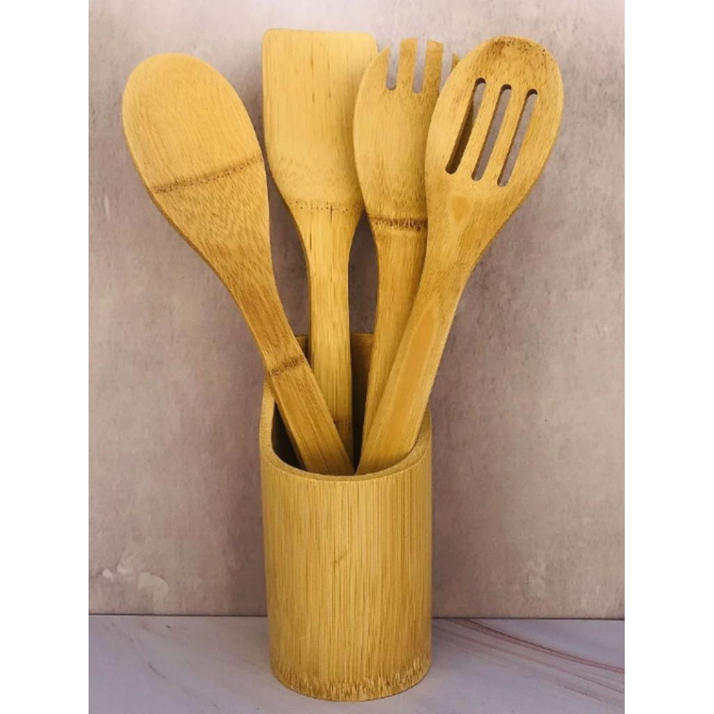 Wadah Bambu Tempat Peralatan Dapur Wadah Bambu Unik Wadah Bambu Minimalis Murah