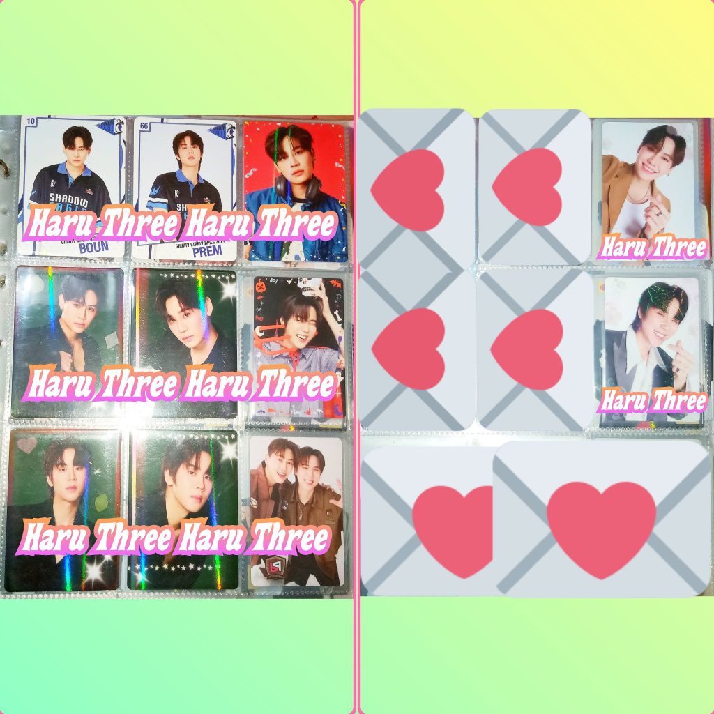 [Baca Deskripsi] Photocard BounPrem Boun Prem Starlympic Pc Cc Naiin Japan Blossom Collectible Card