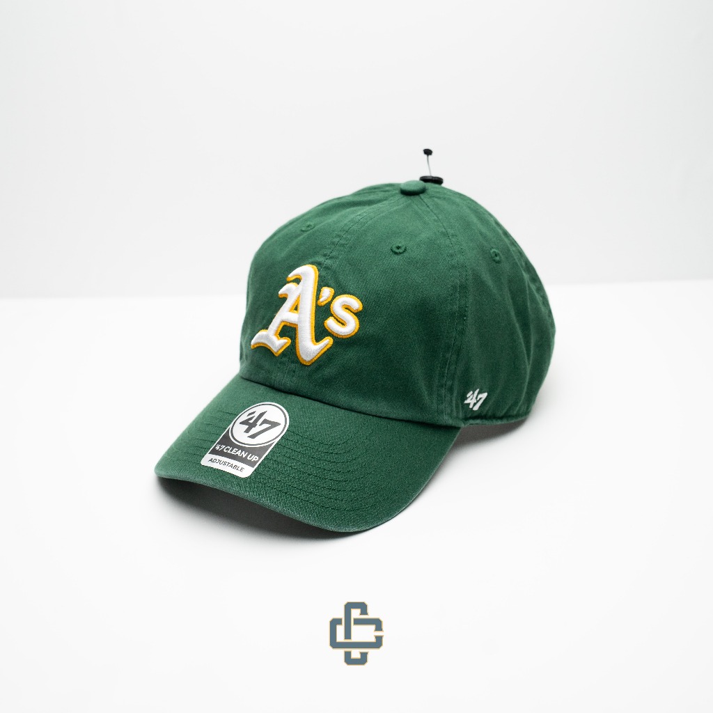 TOPI 47 BRAND CLEAN UP ORIGINAL OAKLAND ATHLETICS GREEN