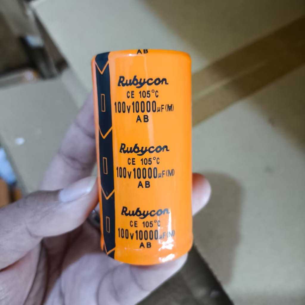 ELCO 10000UF/100V RUBYCON ORANGE AB