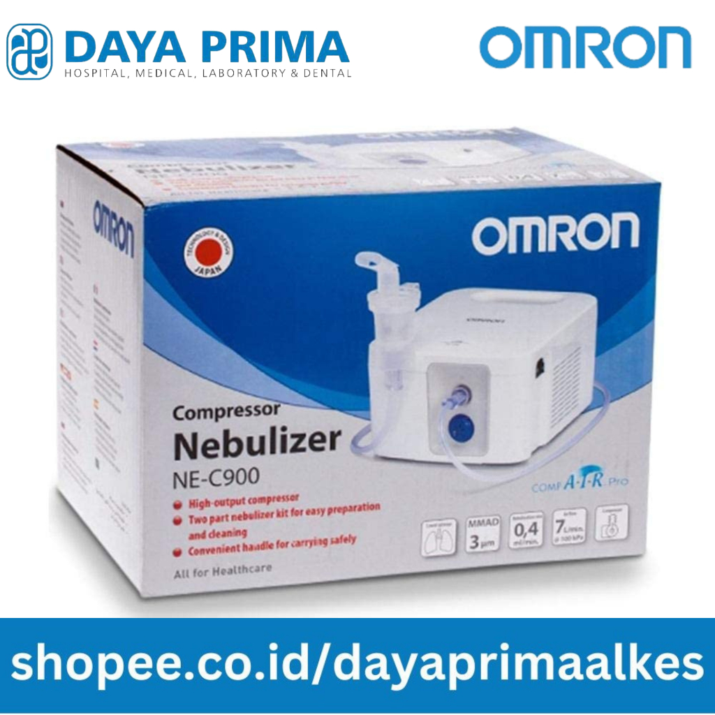 Omron Compressor Nebulizer NE-C900 // Alat Nebulizer NEC 900