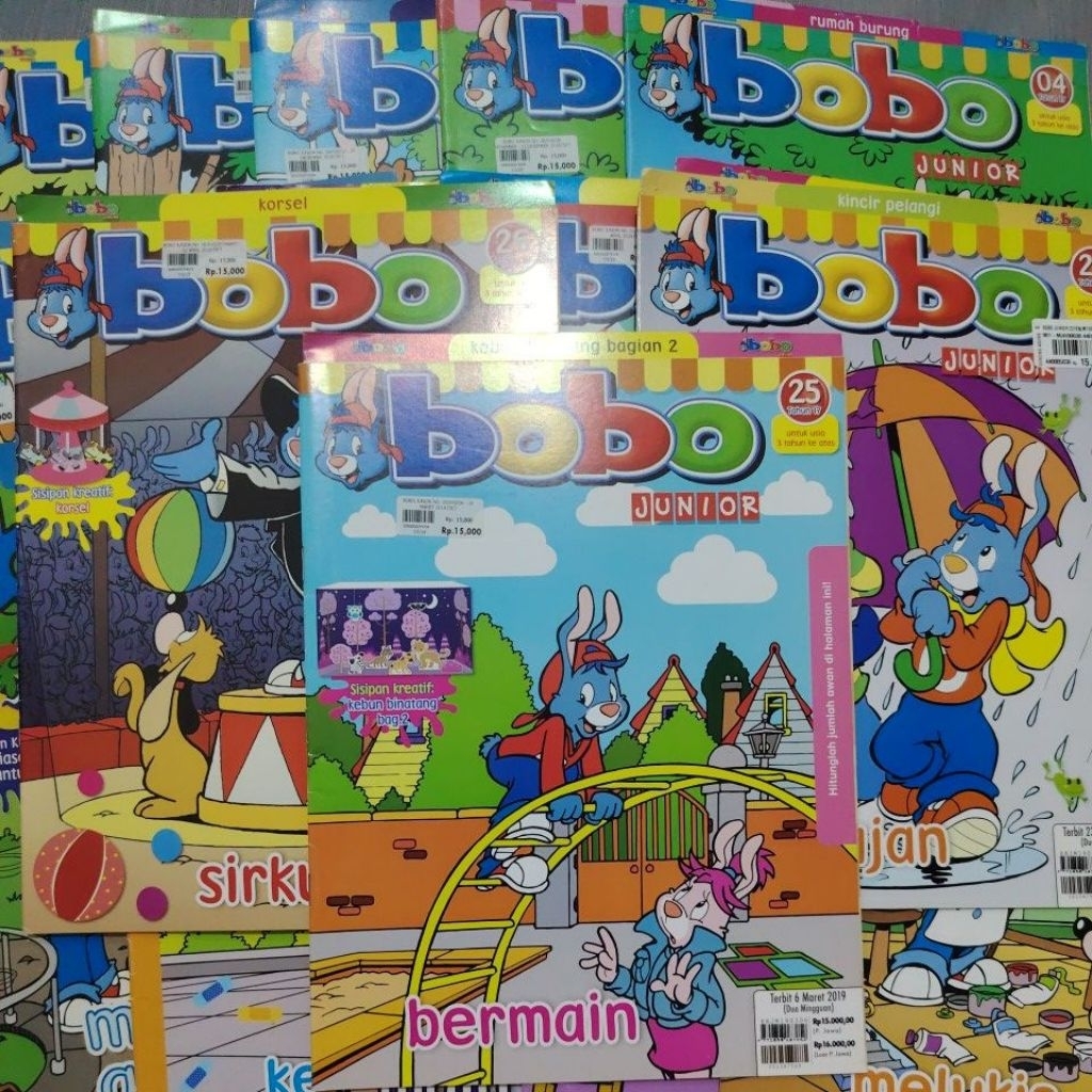 Majalah Bobo Junior Majalah Anak