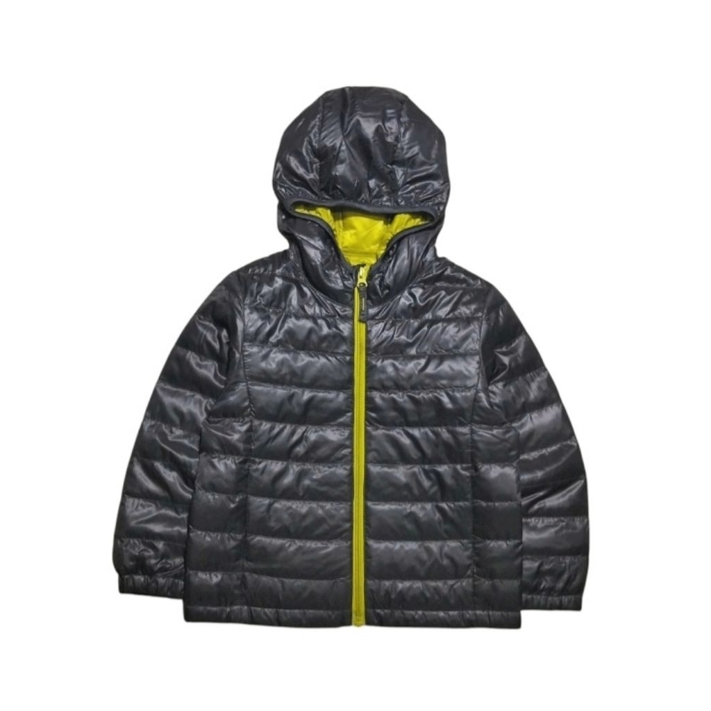 UNIQLO kids jacket puffer ultralight bulu angsa tipis size 110 fit 3 - 5 th (P45xL38)