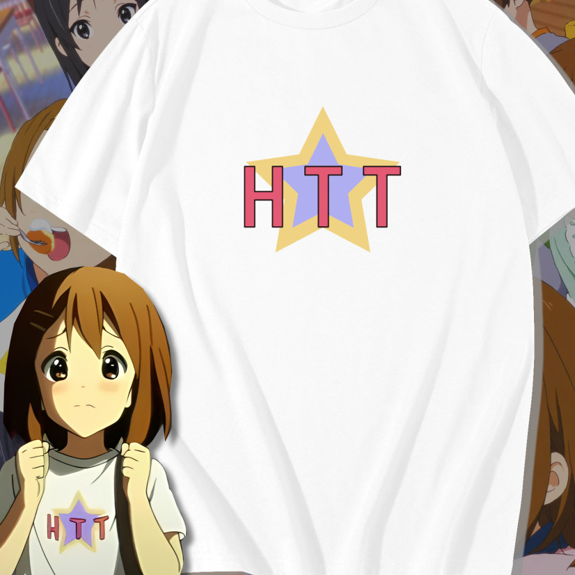 KAOS K-ON HTT -  KAOS DISTRO PRIA & WANITA ANIME & GAME DESIGN BAND K-ON HO-KAGO TEA TIME