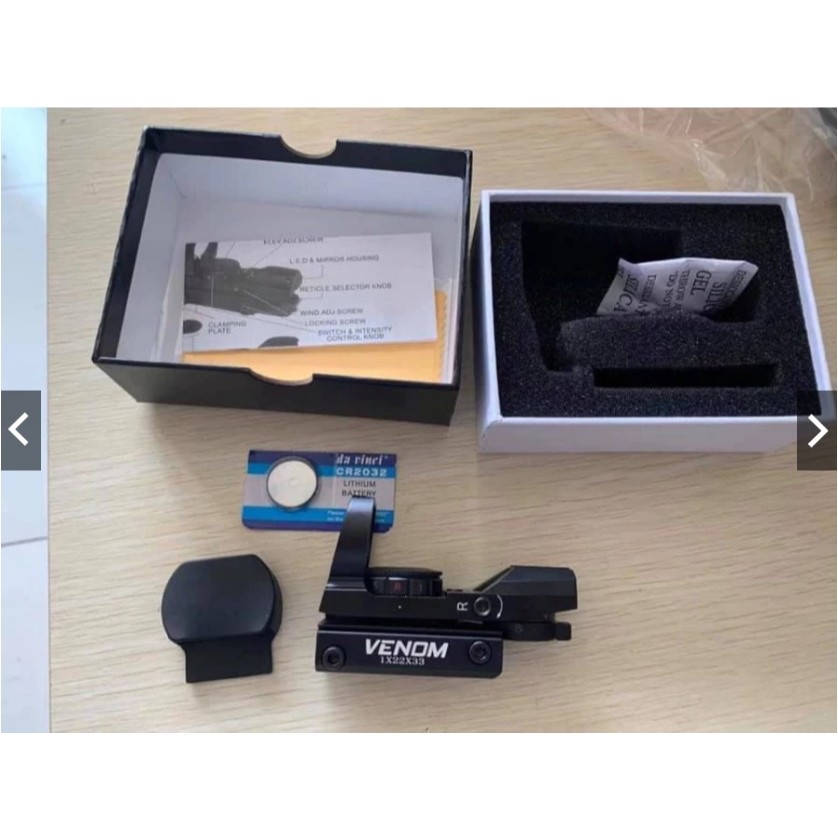 (REAY STOCK) RED DOT VENOM COCOK BUAT HUNTING DAN PASER IKAN