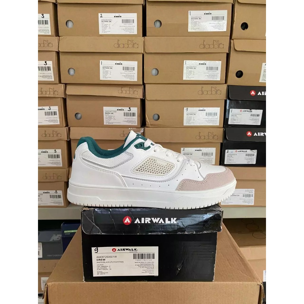 Airwalk Drew White/Black Men Shoes Airwalk Original