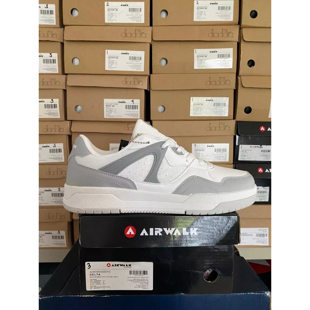 Airwalk Delta White/Grey Men Shoes Airwalk Original