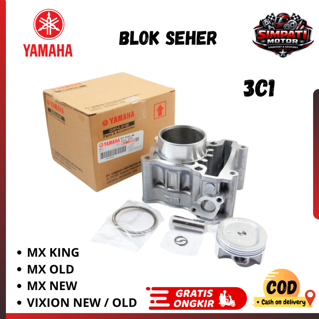 Block Seher Vixion Old - Block Seher Vixion New 3C1 1PA Simpati Motor