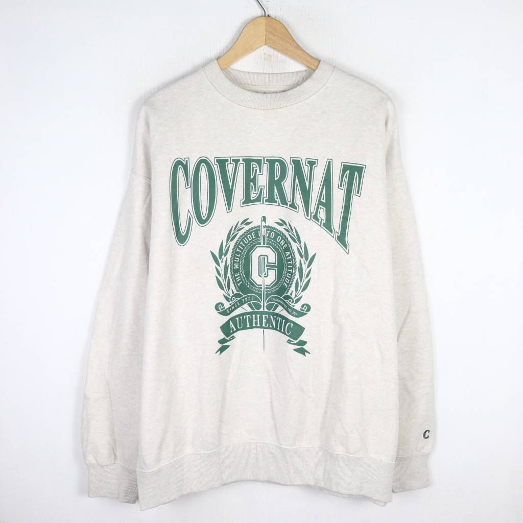 CREWNECK COVERNAT SWEATER CN81 SIZE L-XL