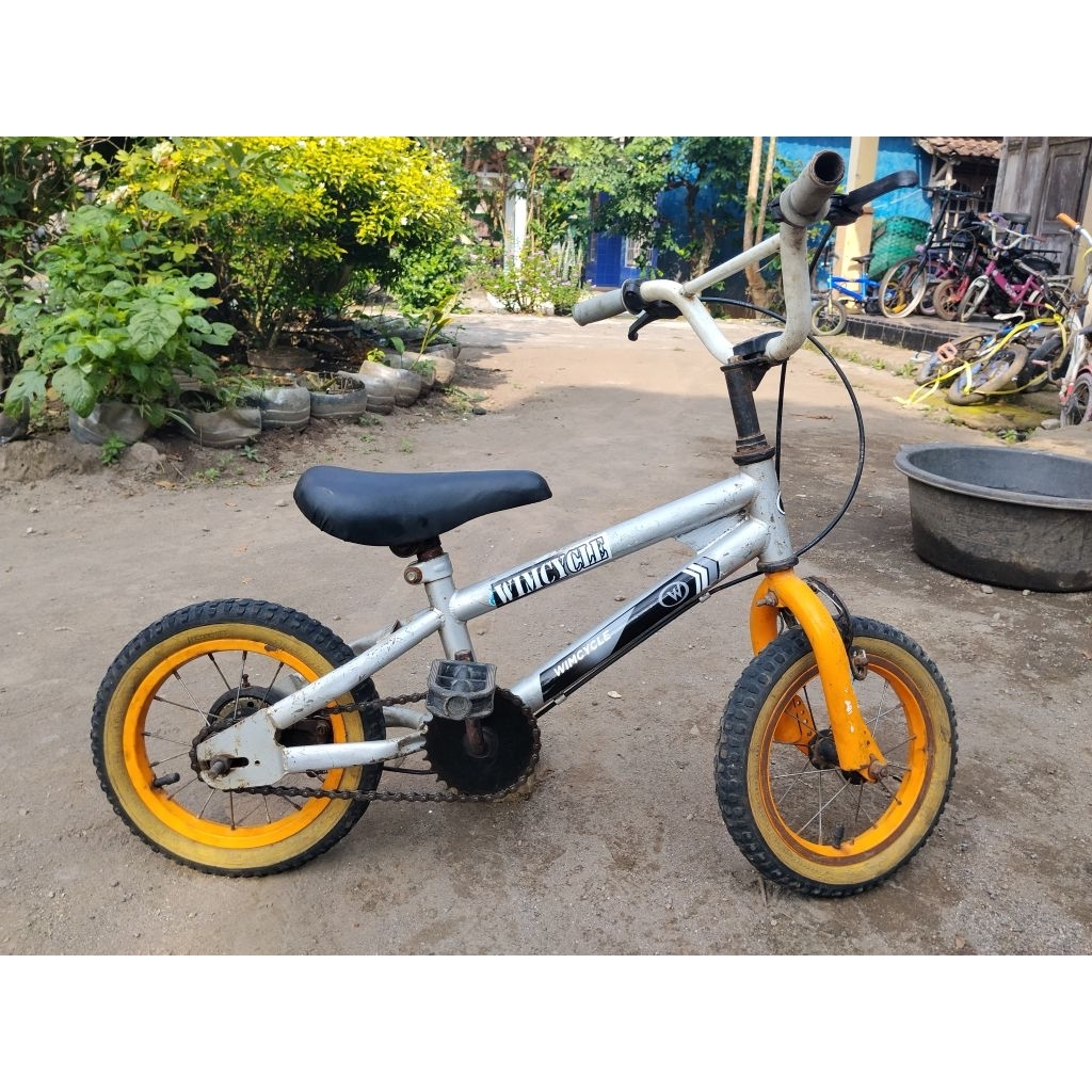 [JUAL MURAH] Sepeda Anak WIMCYCLE Ring 12 (inch) Bekas / Second - ASH STORE JOGJA