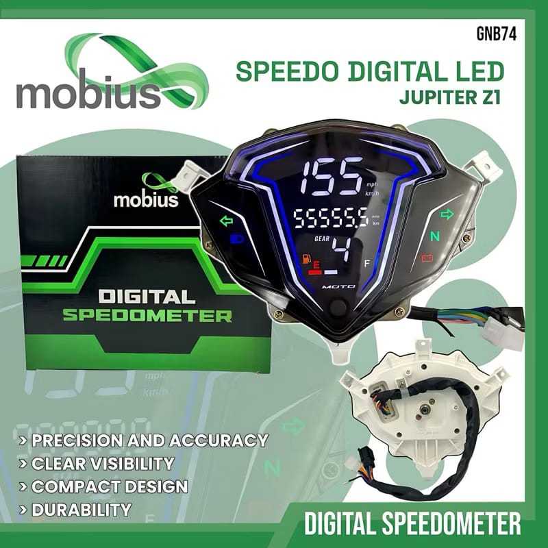 Speedometer/Spidometer Digital LED YAMAHA Z1 YAMAHA SRL 115 JUPITER Z1