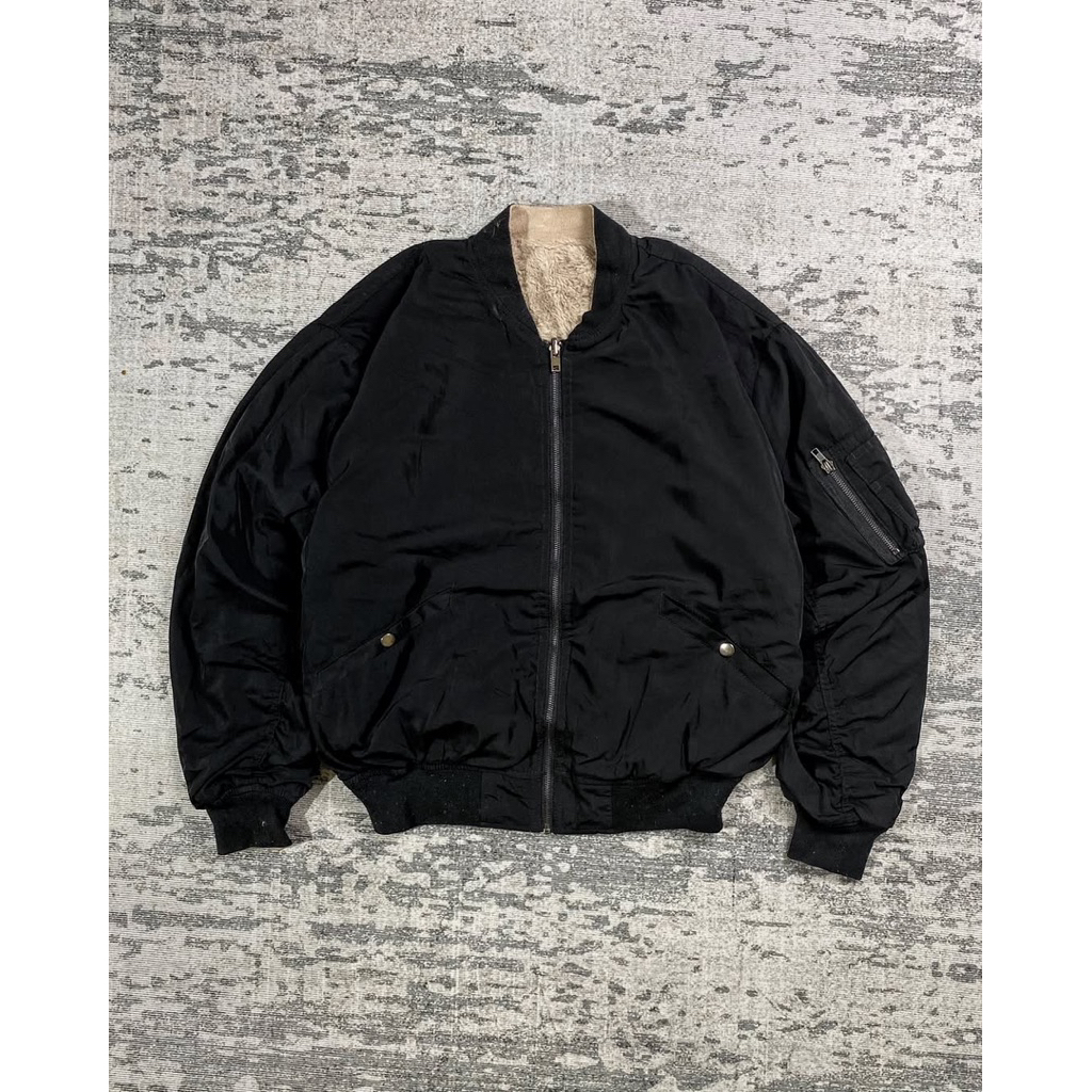 ray cassin bomber reversible jacket