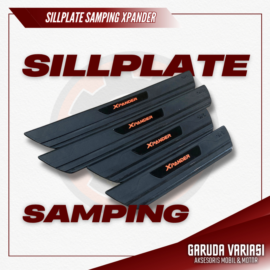 Sillplate XPANDER Sill Plate Samping Seal Plate Samping XPANDER sillplate samping mobil xpander