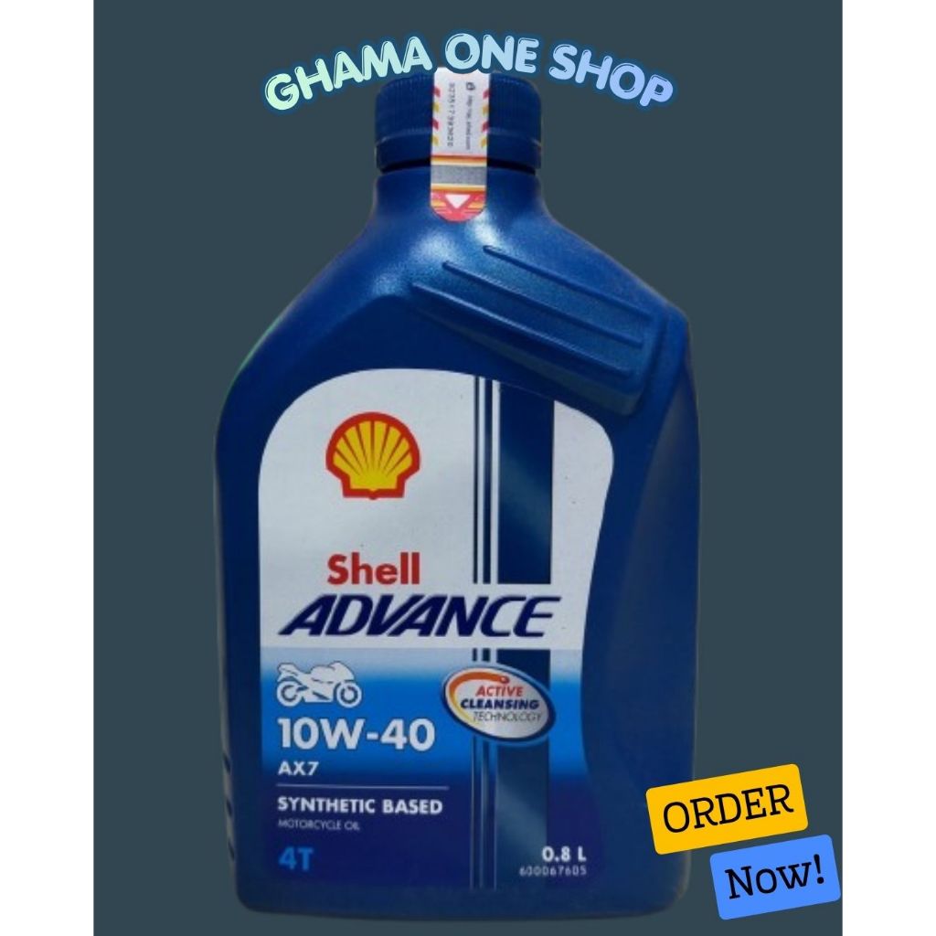 Oli Motor Shell Advance AX7 10W-40