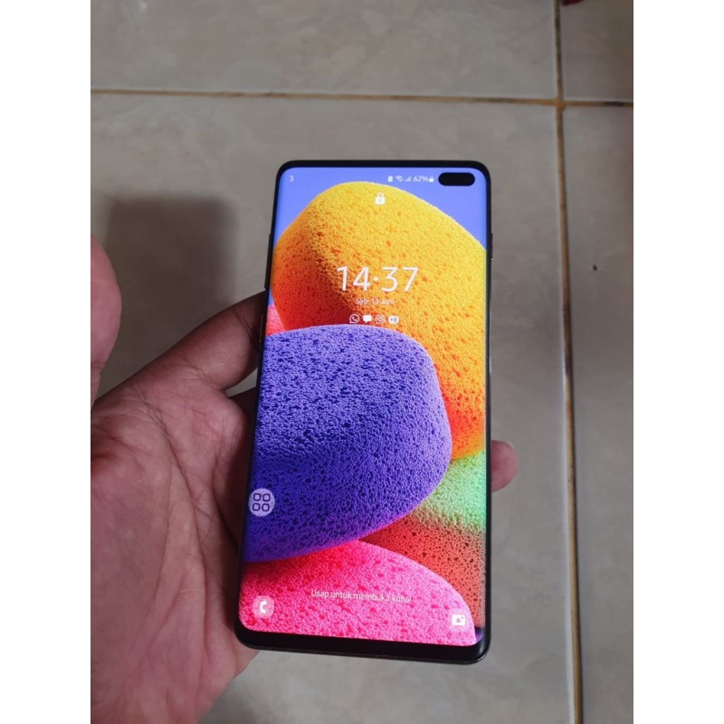 Samsung S10 plus 8/128 Fullset no minus