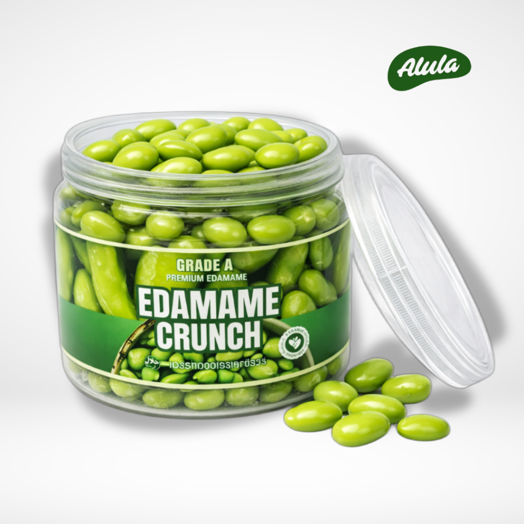 Cemilan Sehat Edamame Krispi Snack Kacang Edamame Renyah Gurih 100g