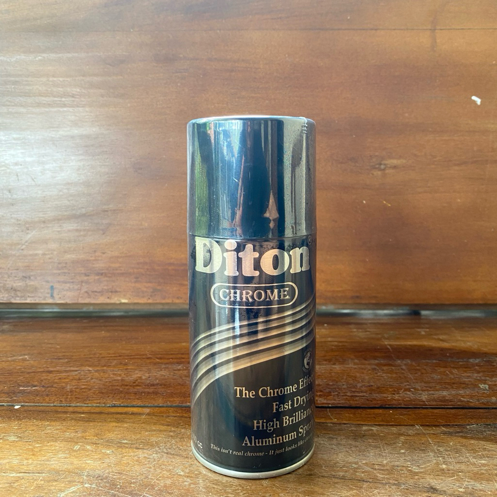 diton chrome 300cc - diton pilok cat semprot warna chrome