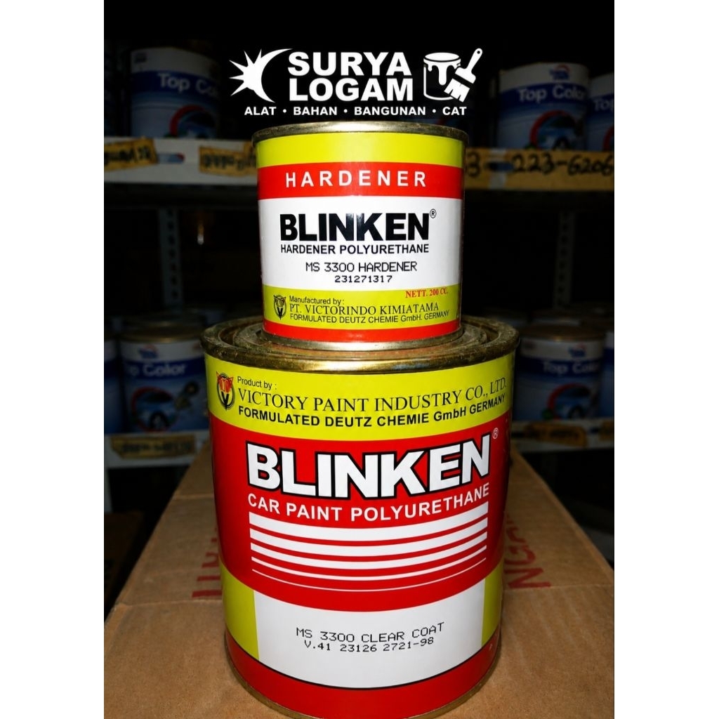 Clear Blinken MS 3300/MS 2600 + Hardener