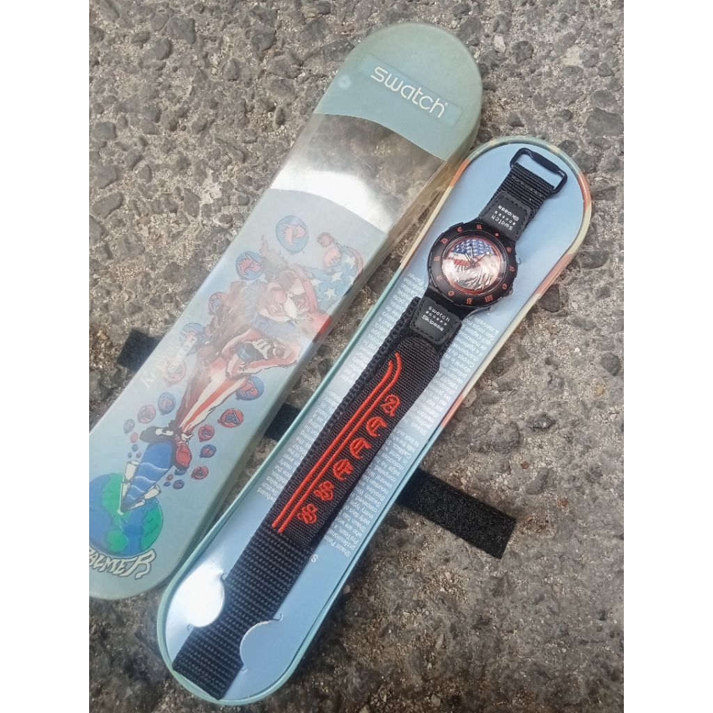 Swatch scuba special pack original