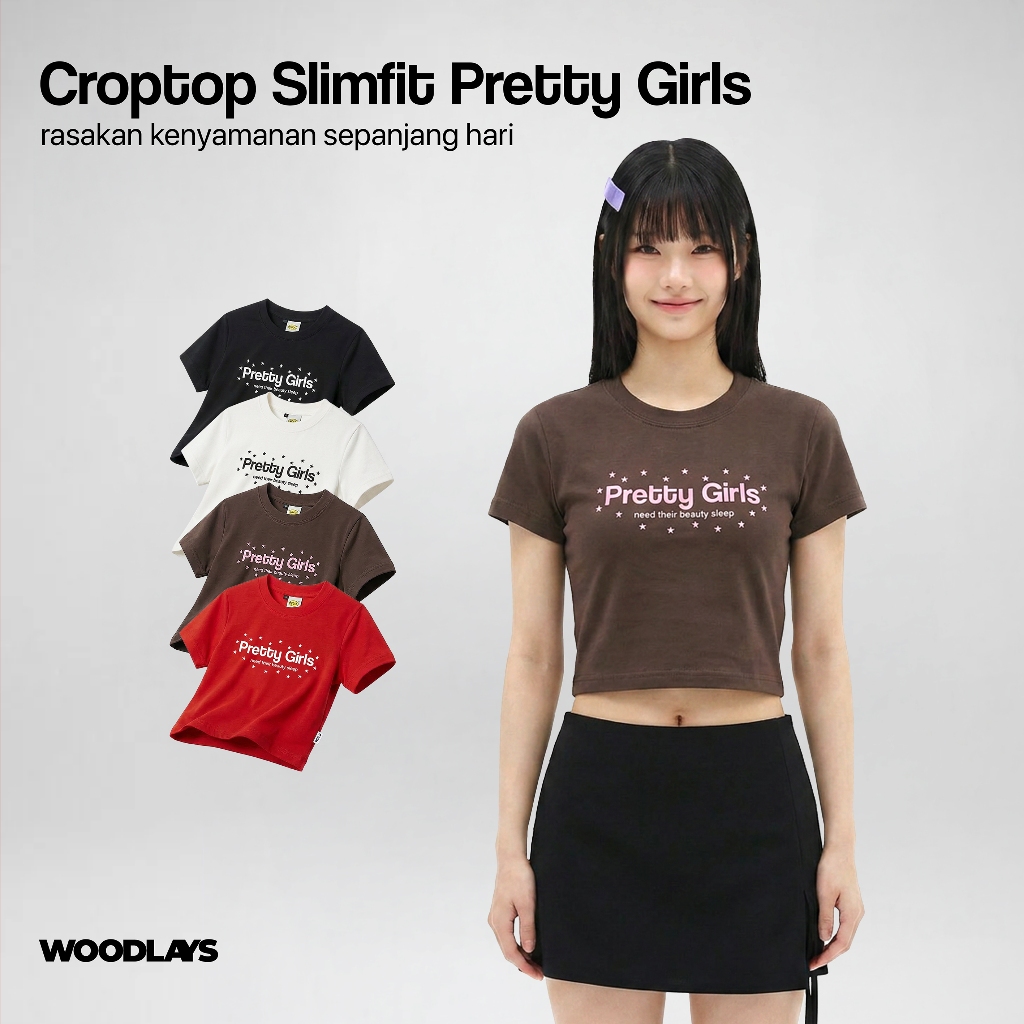 Woodlays Croptop Slimfit Pretty Girls